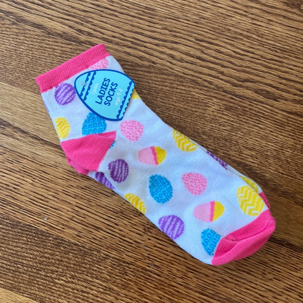 New Easter Egg Novelty Socks